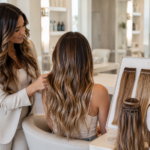 IBE hair extensions vs hand-tied and tape-in guide for Halo guests