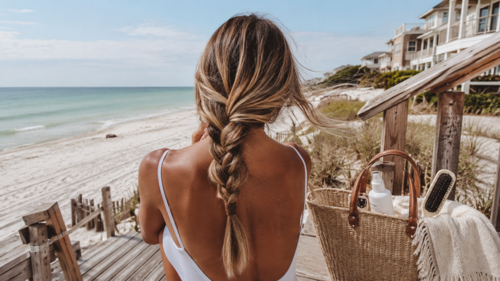 IBE hair extensions vs hand-tied care for humidity and saltwater